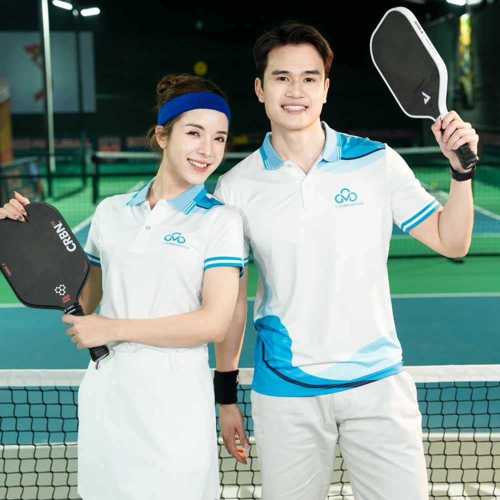 đồng phục pickleball đơn giản đẹp