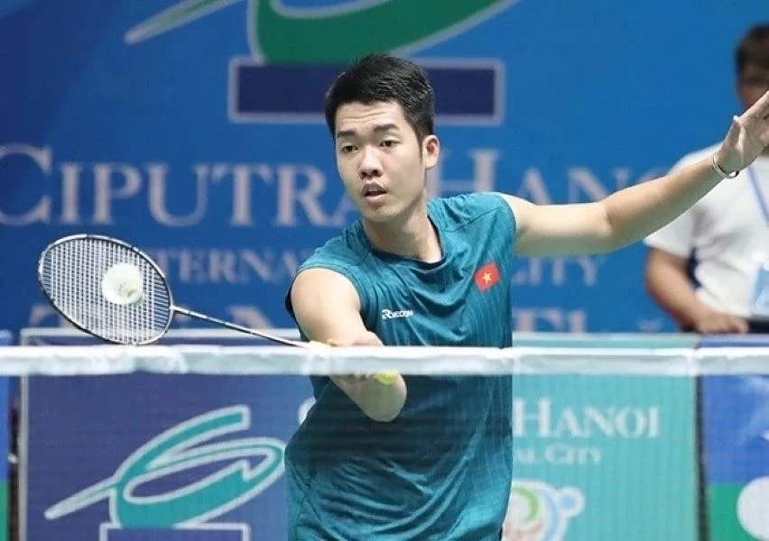 Tay vợt Lê Đức Phát cầu lông