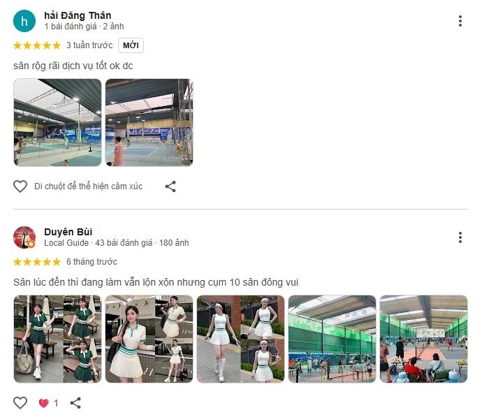 Phản hồi của người chơi sau khi trải nghiệm sân game on pickleball lê trọng tấn