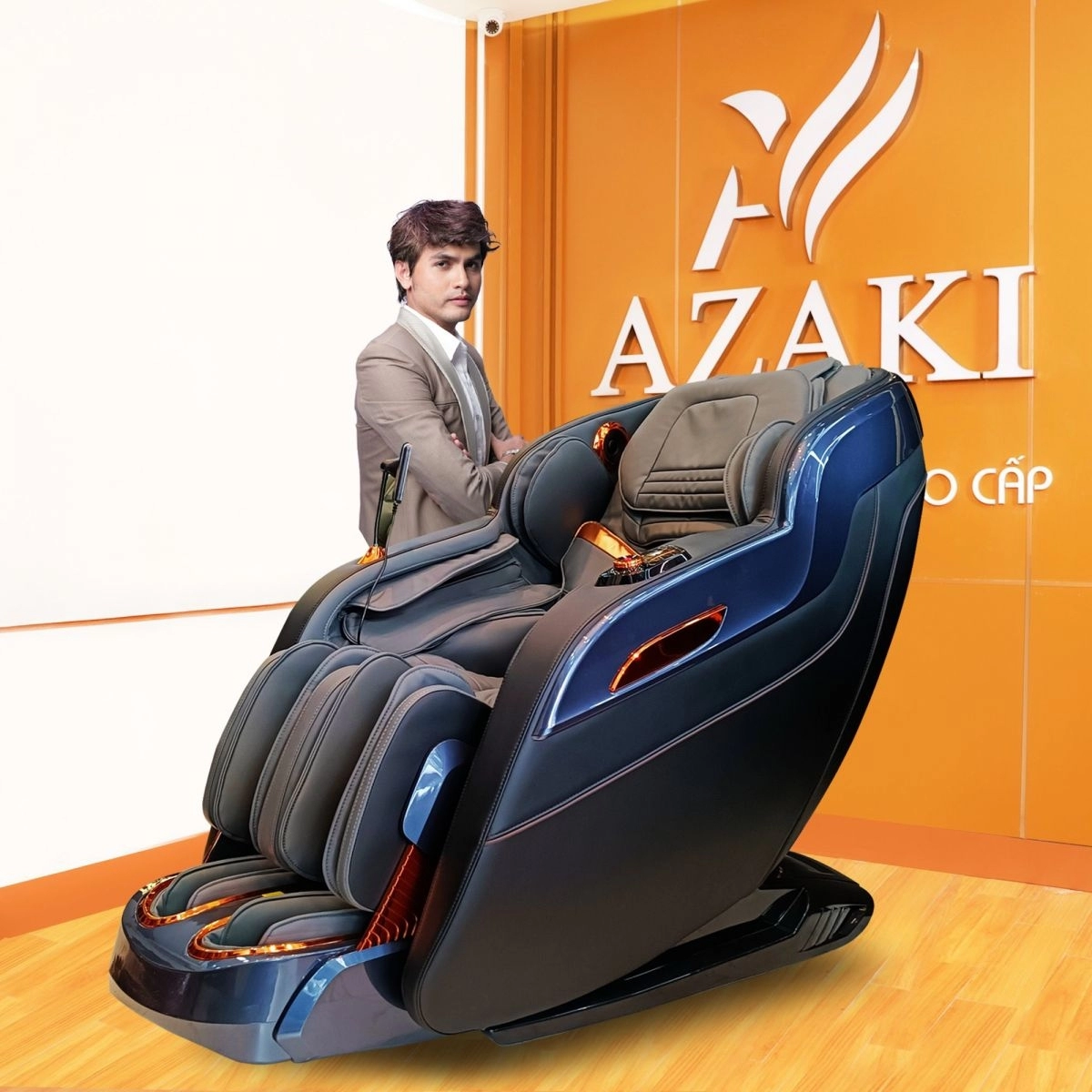 Ghế Massage AZAKI T889 - Xanh