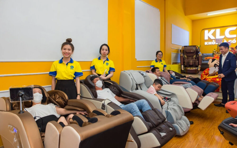 Showroom ghế massage KLC