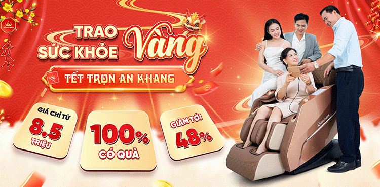 các chương trình ưu đãi khi mua ghế massage Queen Crown