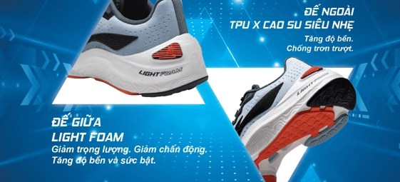 Công nghệ Li-ning Cloud của Giày Cầu Lông Lining AYAT005-6