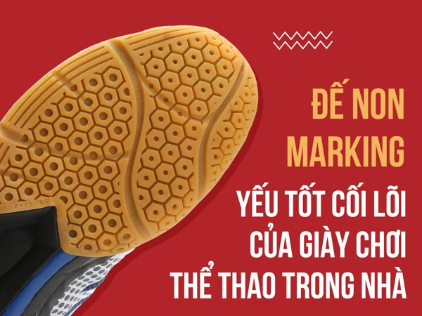 Công nghệ NON-MARKING của Giày Cầu Lông Lining AYAT013-1