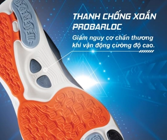 Công nghệ PROBAR LOC của Giày cầu lông Lining AYZS018-3