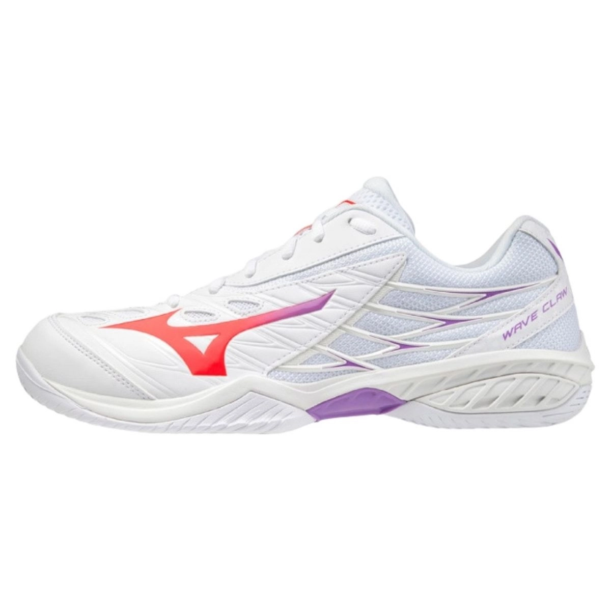 Giày cầu lông Mizuno Wave Claw - Trắng tím