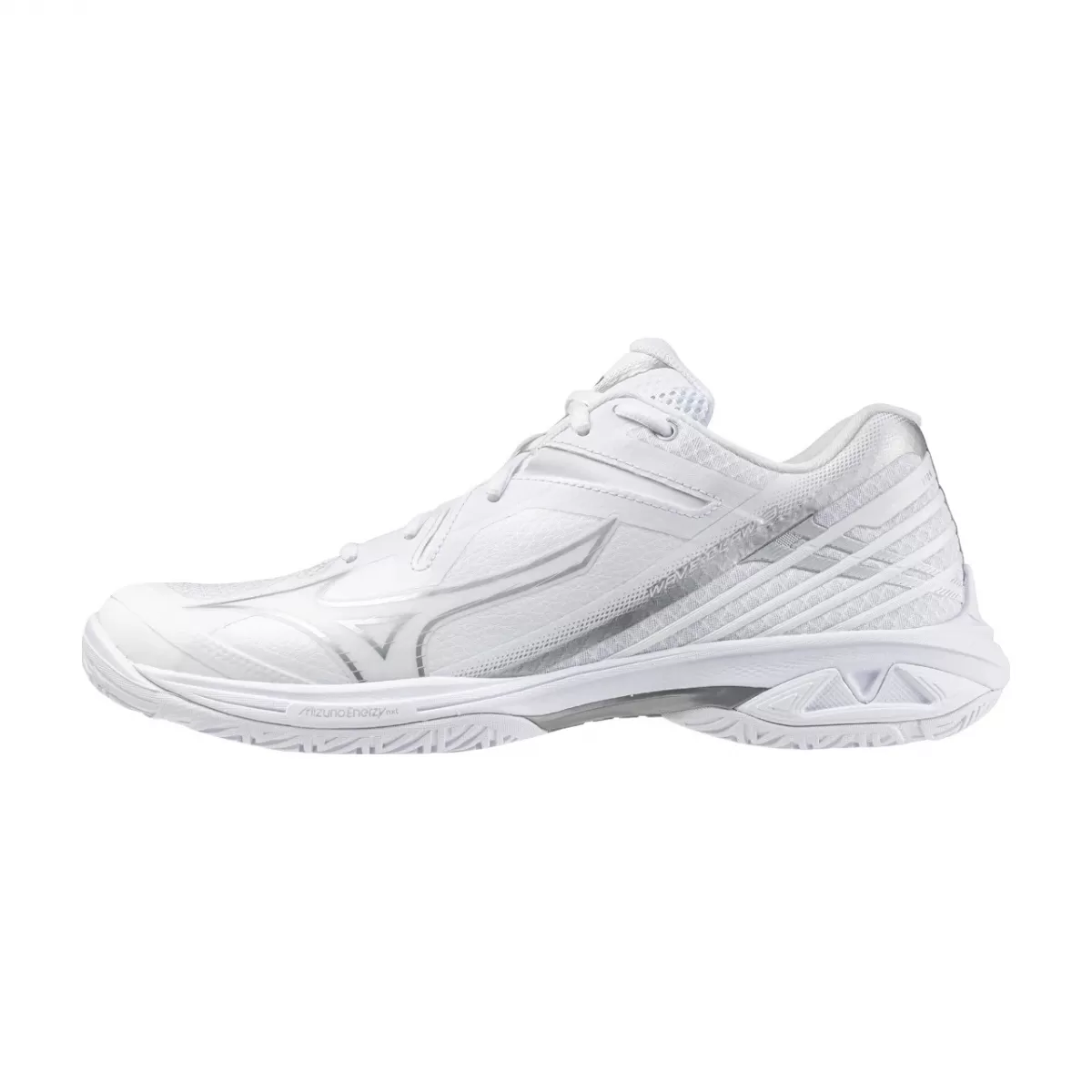 Giày Cầu Lông Mizuno Wave Claw 3 - Trắng bạc