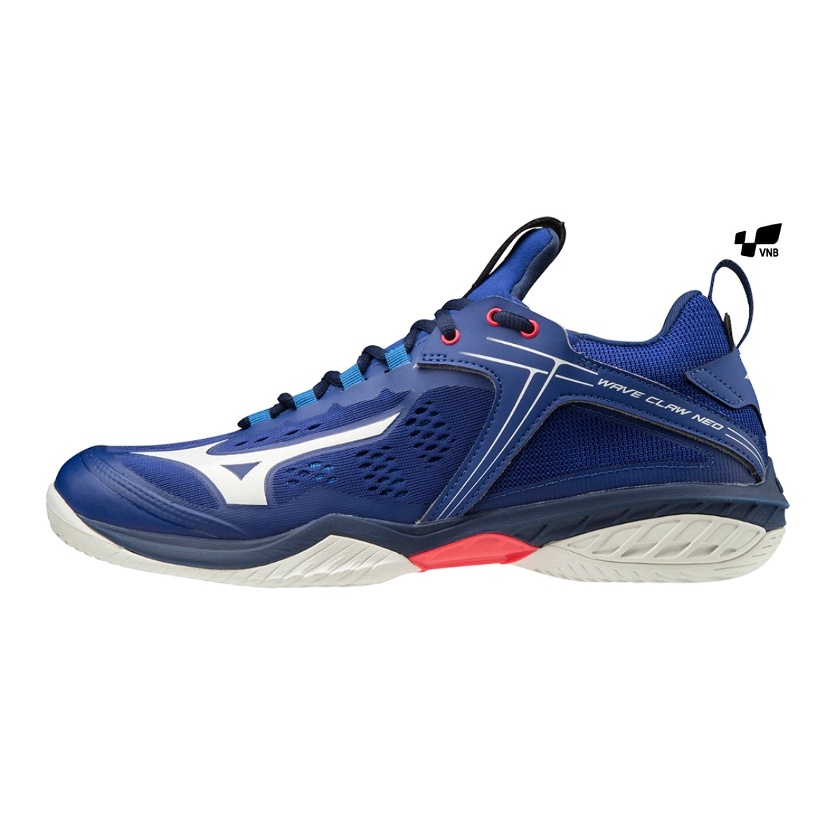 Giày cầu lông Mizuno Wave Claw Neo - Xanh