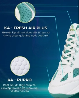 Công nghệ KA-FRESH AIR PLUS của Giày thể thao Kamito TM Legend 