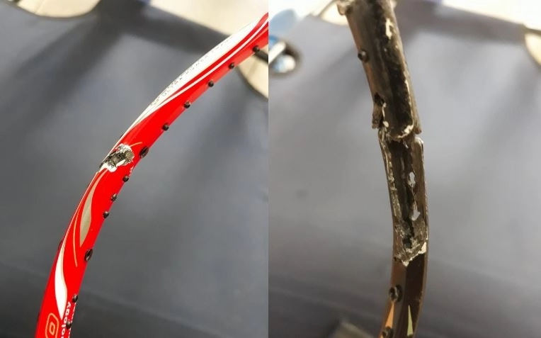 Nguyên nhân gãy vợt cầu lông