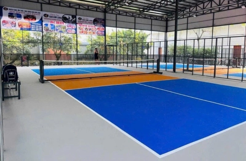  Mẫu hàng rào sân Pickleball sắt thép 1