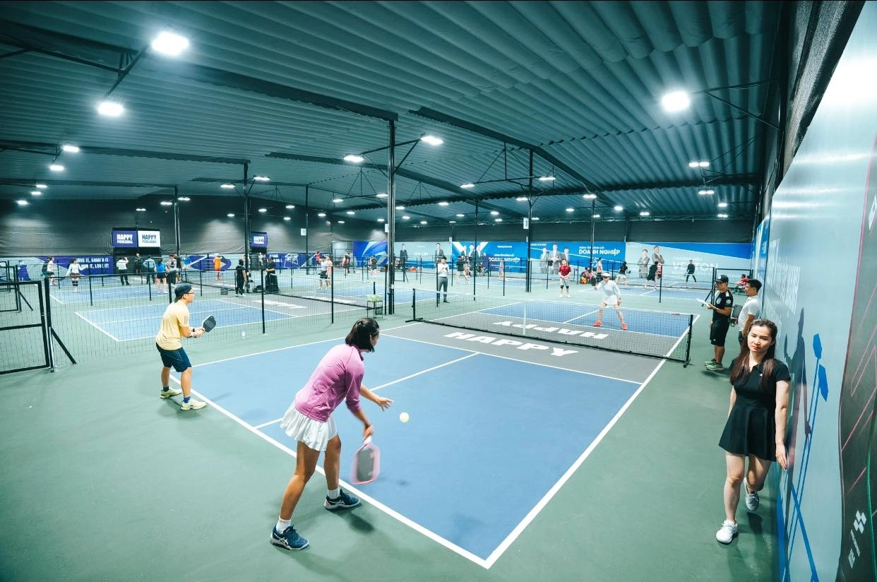 Sân Happy Pickleball Hoàng Văn Thái