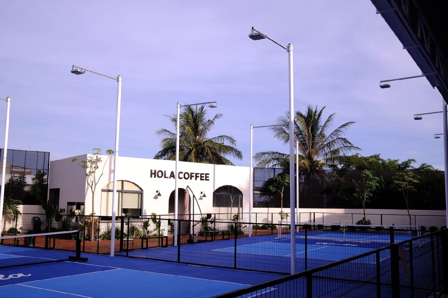 Cụm sân hola pickleball ninh thuận