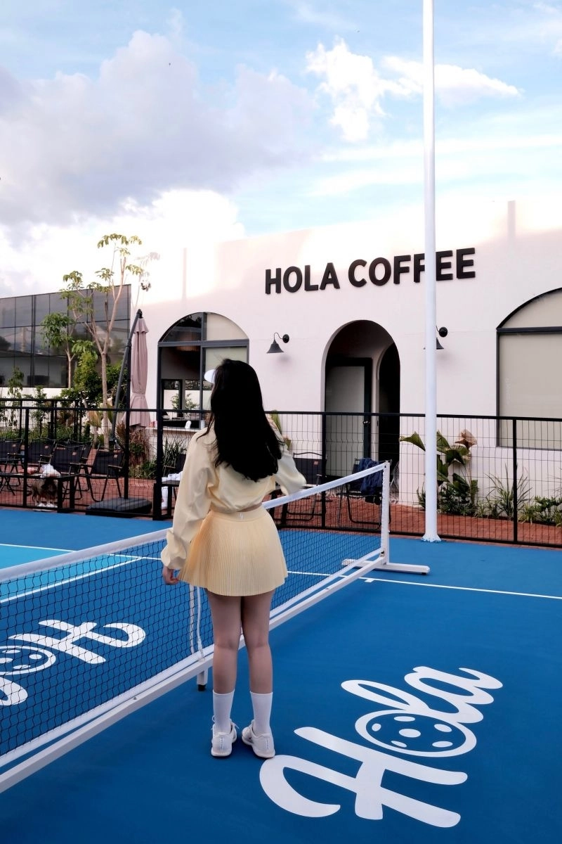 Các tiện ích tại sân hola pickleball ninh thuận