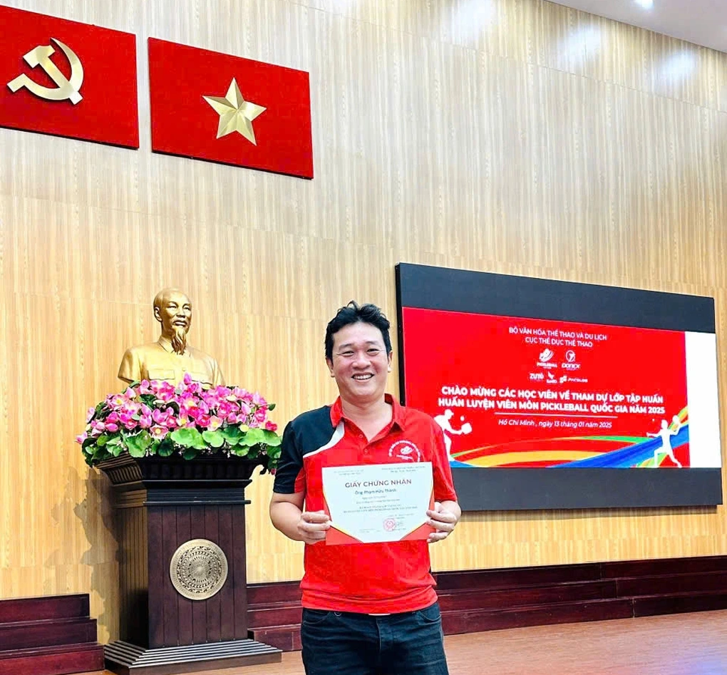 Huấn luyện viên Pickleball Phạm Hữu Thành