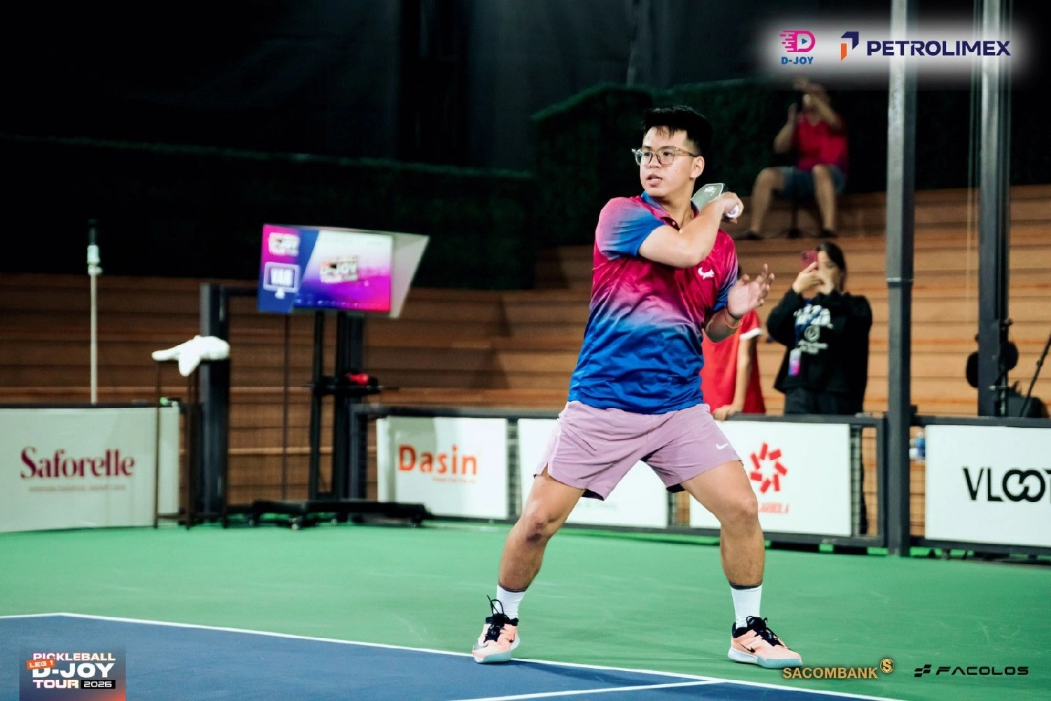 Hùng Anh tham gia giải pickleball petrolimex