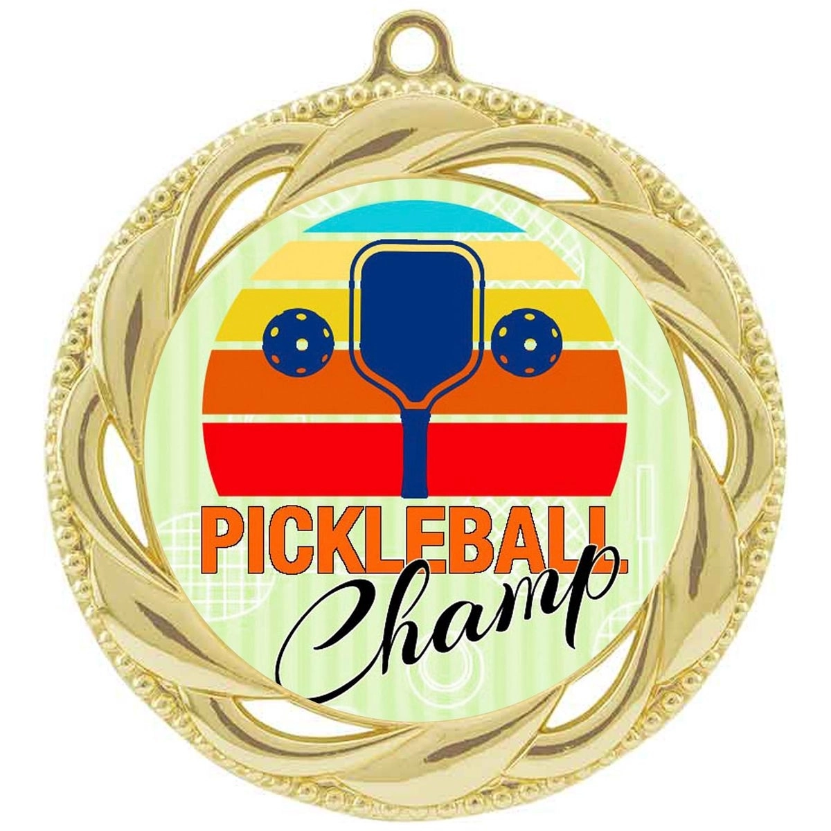 huy chương pickleball 9