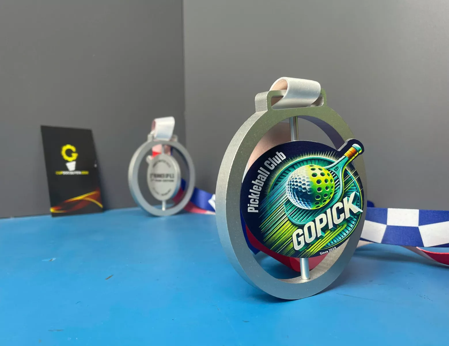  Huy chương pickleball thiết kế 3D