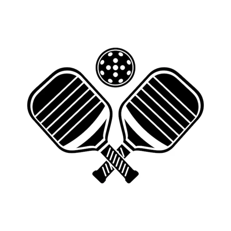 icon pickleball bóng và vợt