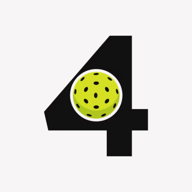 icon pickleball quả bóng kiểu số 4