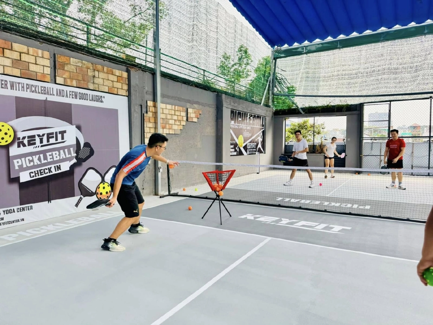 Những tiện ích tại sân keyfit pickleball quận 5