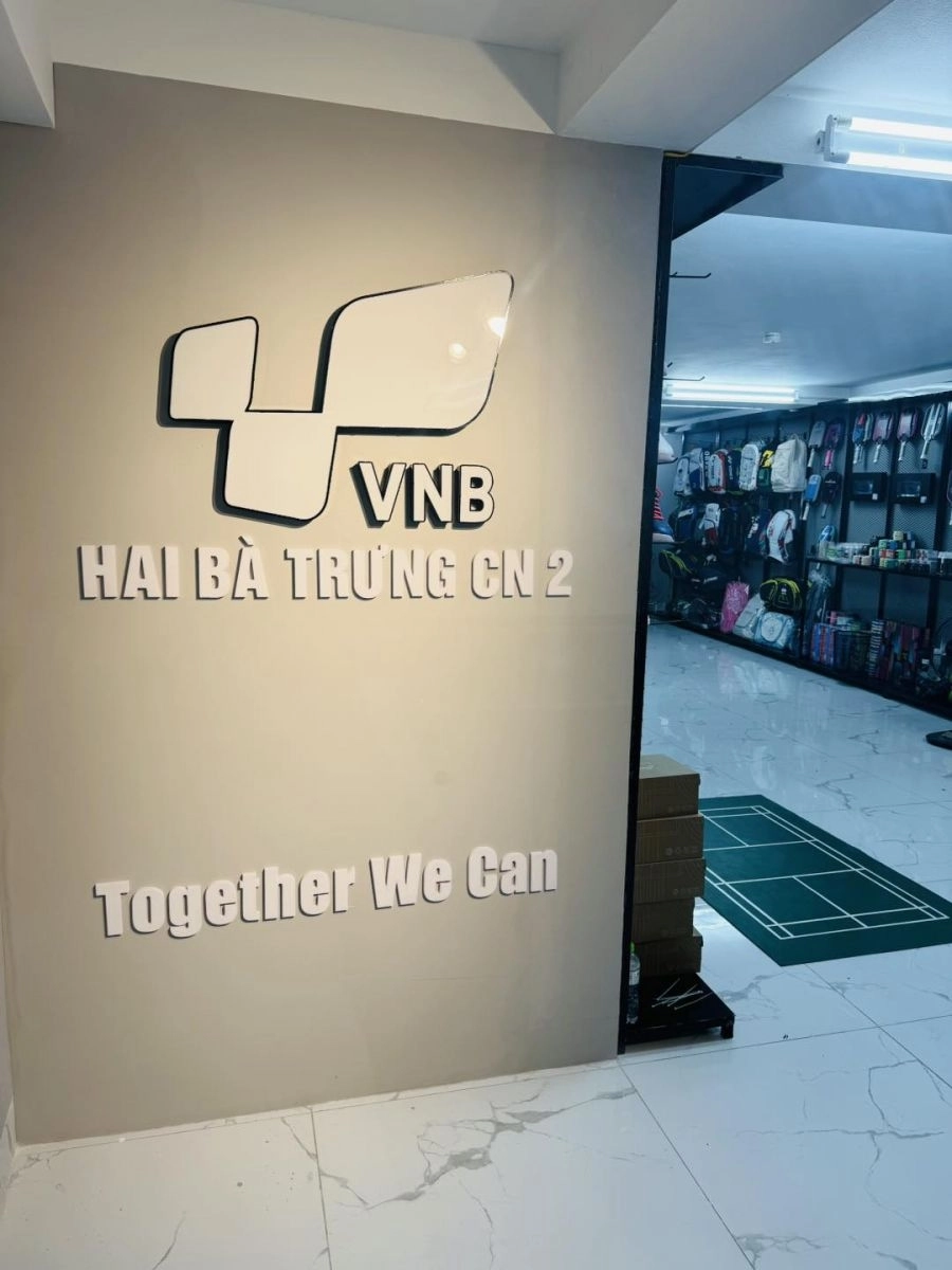 Không gian cửa hàng thể thao VNB Hai Bà Trưng CN2