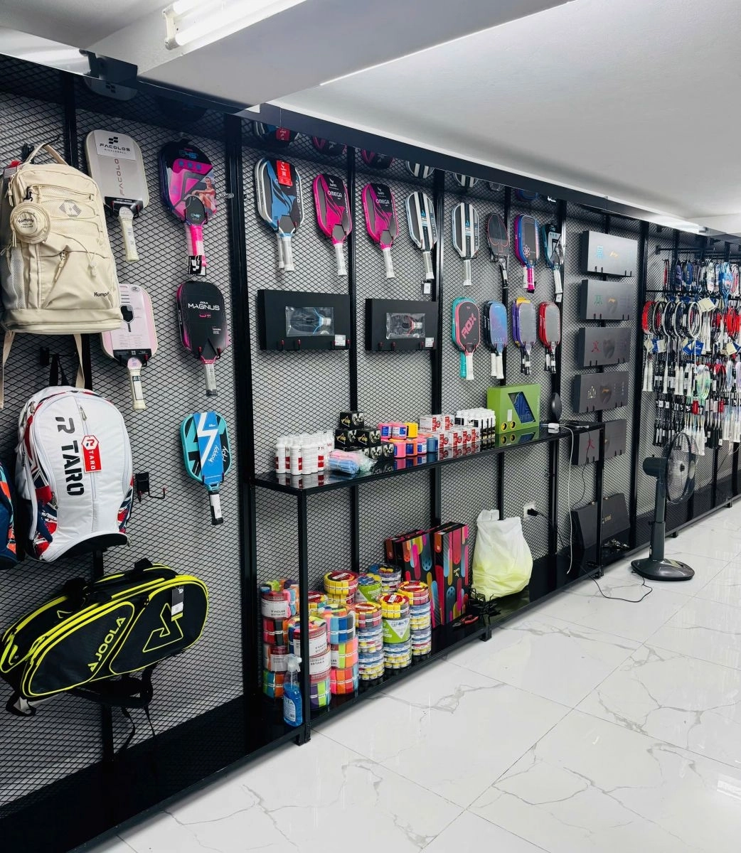 khu vực vợt Pickleball