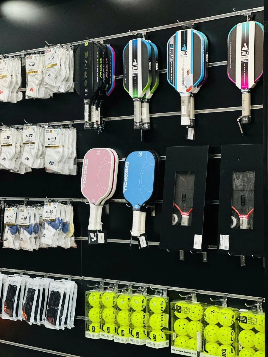 Khu vực vợt pickleball