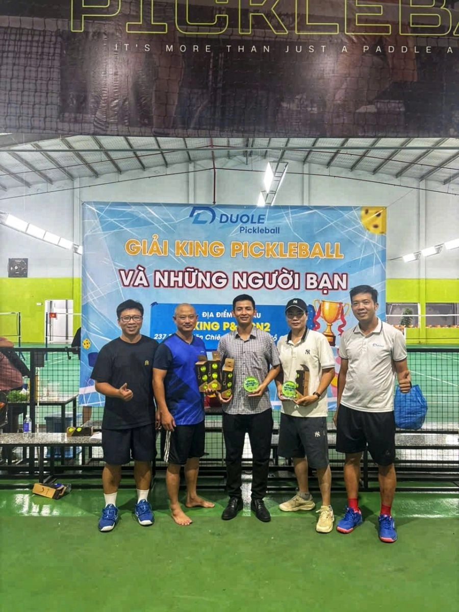Sân king pickleball & badminton hay tổ chức các giải đấu
