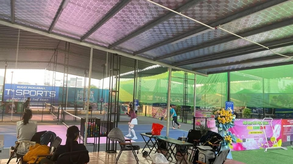 Những tiện ích tại sân kugay pickleball