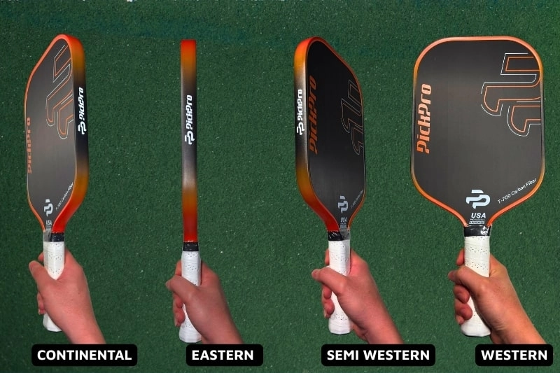 Cách cầm vợt để thực hiện cú topspin