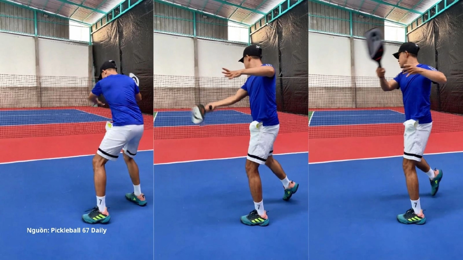 Kỹ thuật Forehand Pickleball thông thường