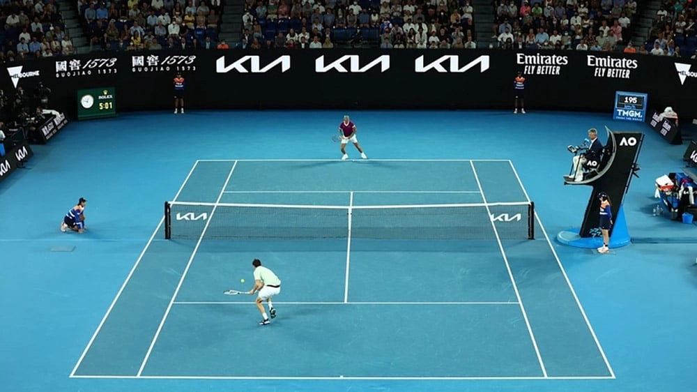 Luật tennis đánh đơn