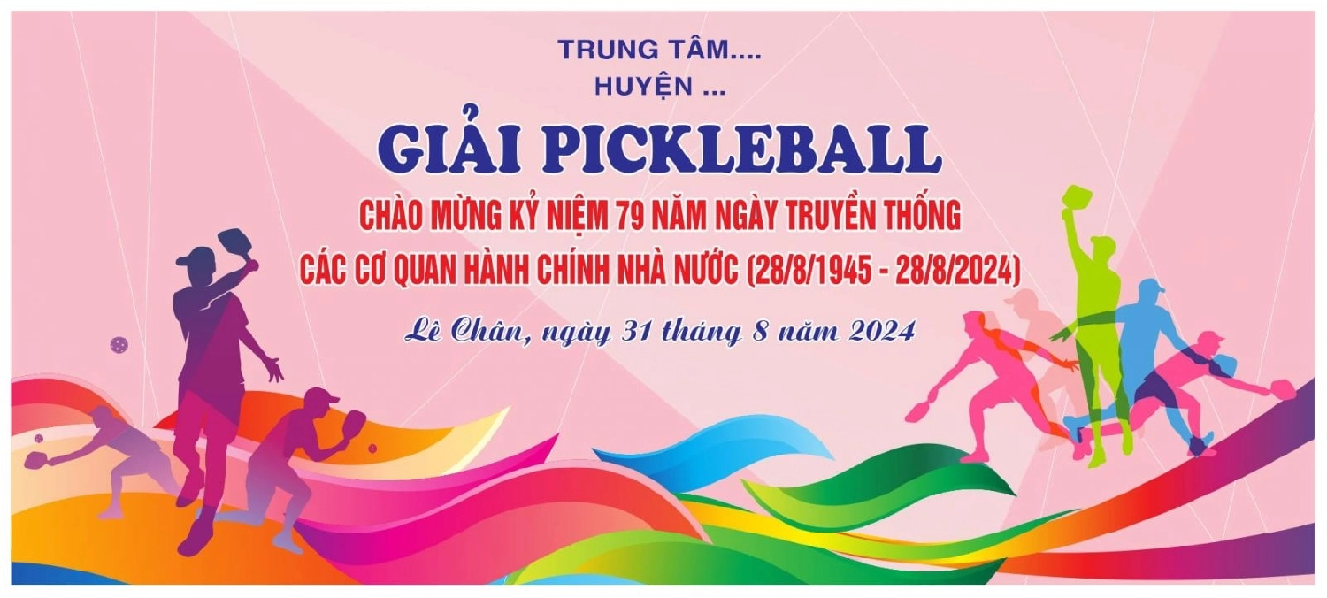 maket pickleball cho thi đấu