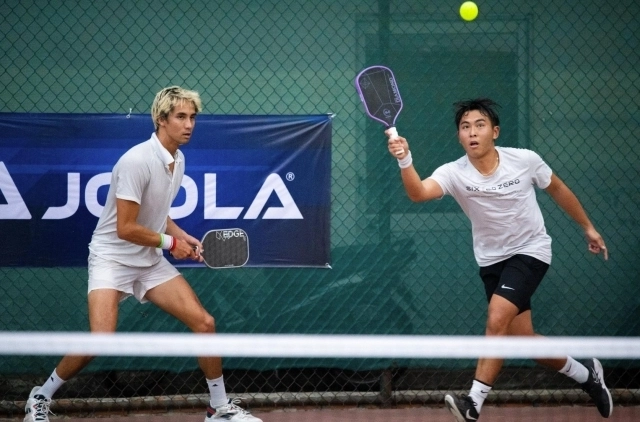 Marcel chan thiên về lối chơi chiến thuật trong pickleball
