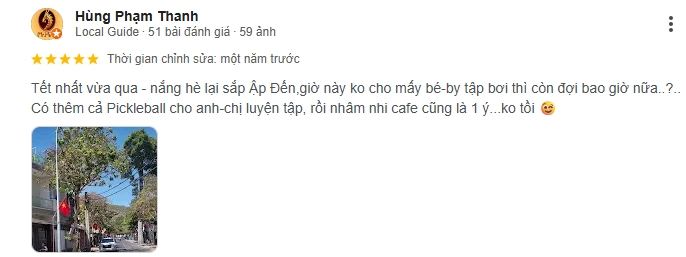 Đánh giá của người chơi tại sân Min Pickleball
