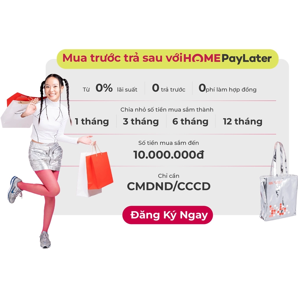 Mua trước trả sau tại ShopVNB bằng HomePaylater với nhiều kỳ hạn thanh toán