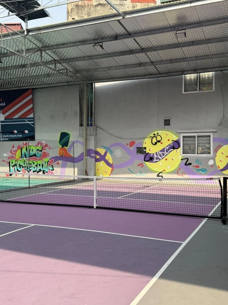 Sân ndc pickleball cung cấp đầy đủ tiện ích