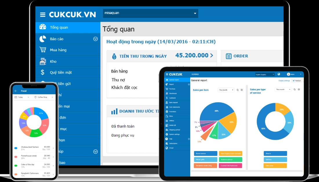 Phần mềm quản lý sân picklebal Misa Cukcuk