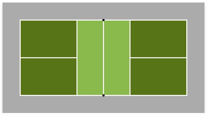 mẫu phối màu sân pickleball