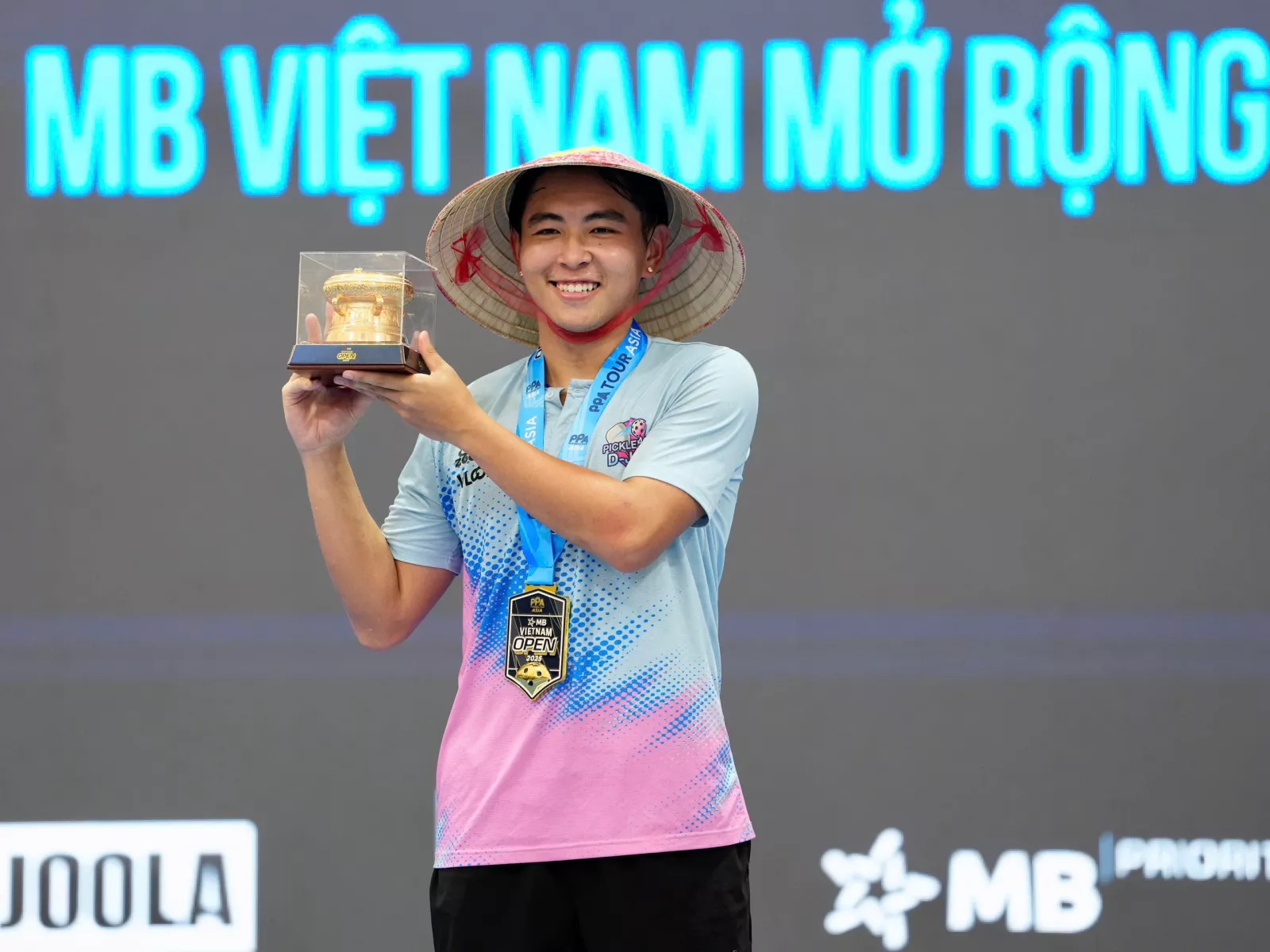 Phúc huỳnh pickleball vô địch PPA Tour Asia – MB Vietnam Open 2025 