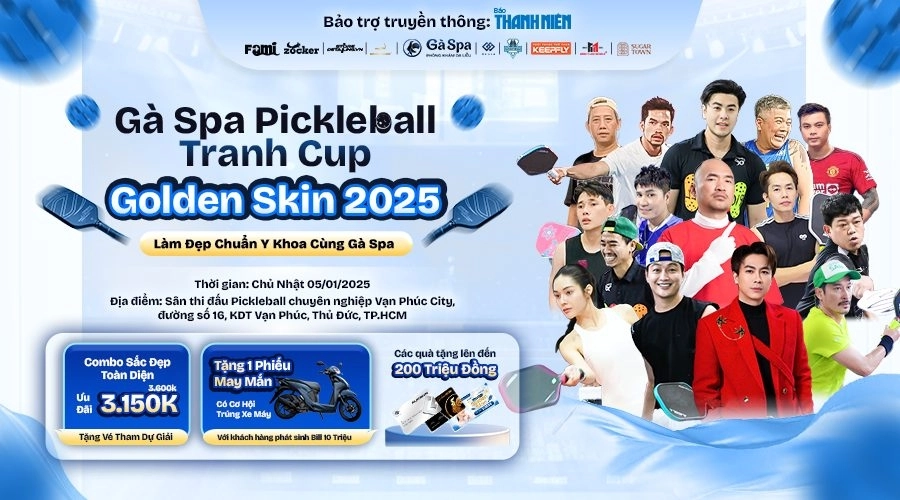 Banner sự kiện pickleball