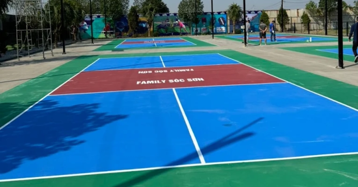 Sân pickleball family Sóc Sơn Hà Nội