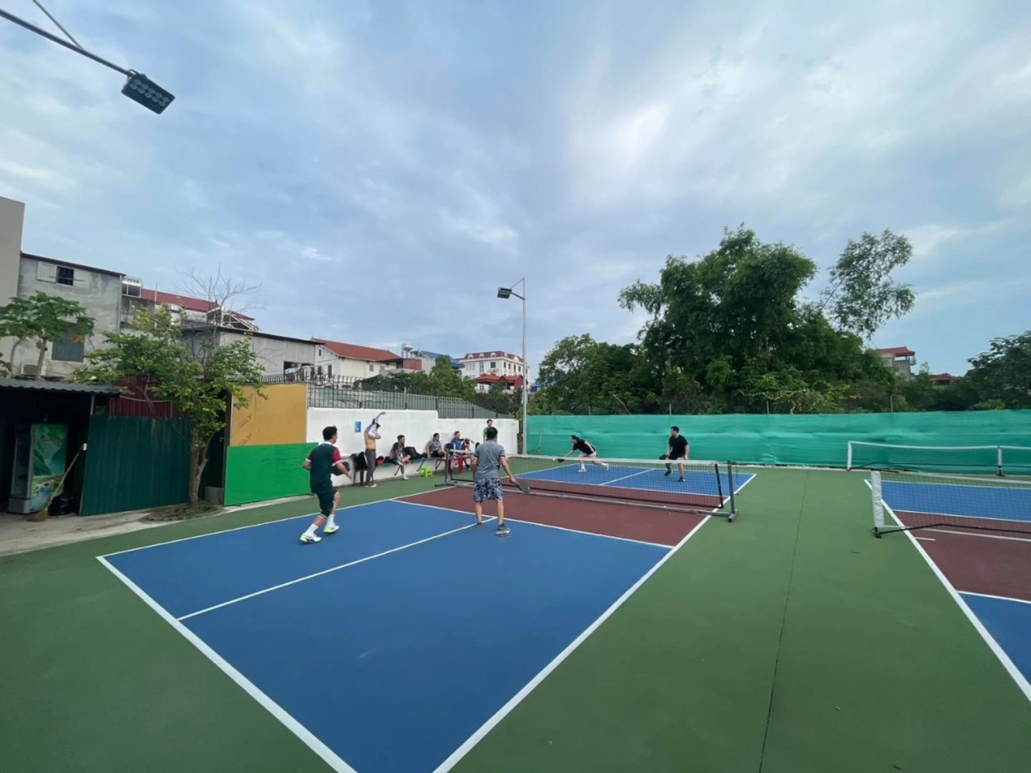 chơi pickleball tại sân pickleball family sóc sơn hà nội