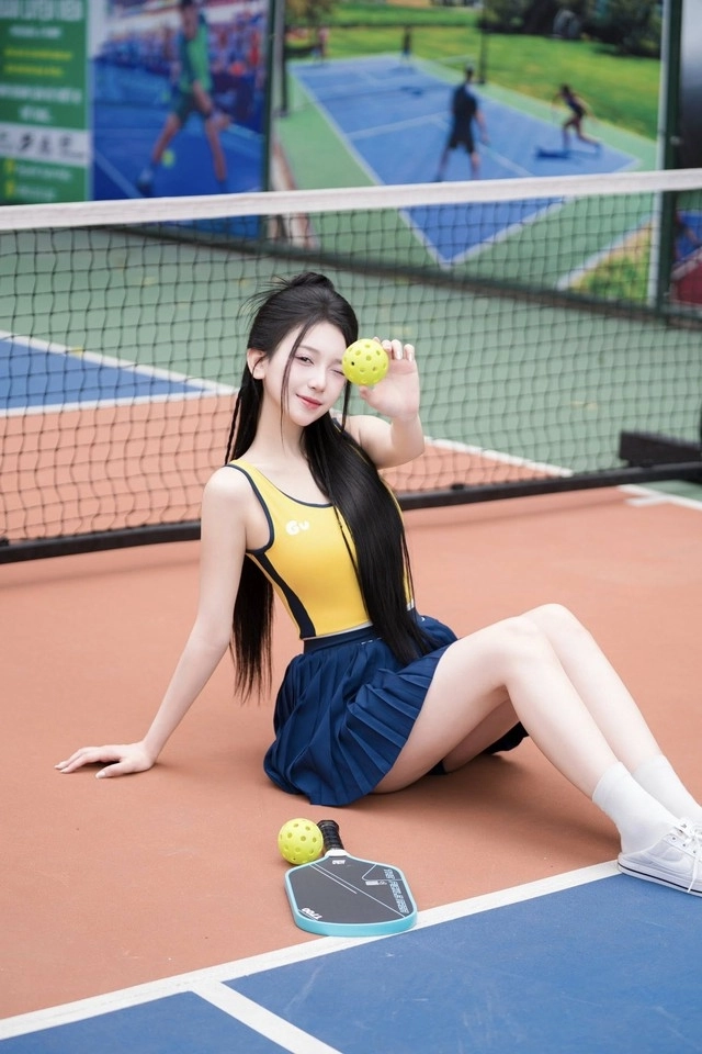 Pickleball hot girl Thuỳ Dung Nguyễn 2