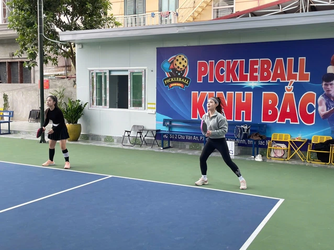 Sân pickleball kinh bắc bắc ninh