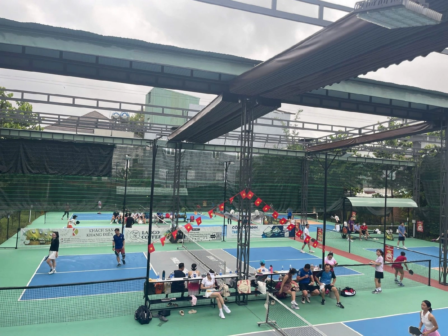 Sân pickleball Lango Phú Hòa Bình Dương