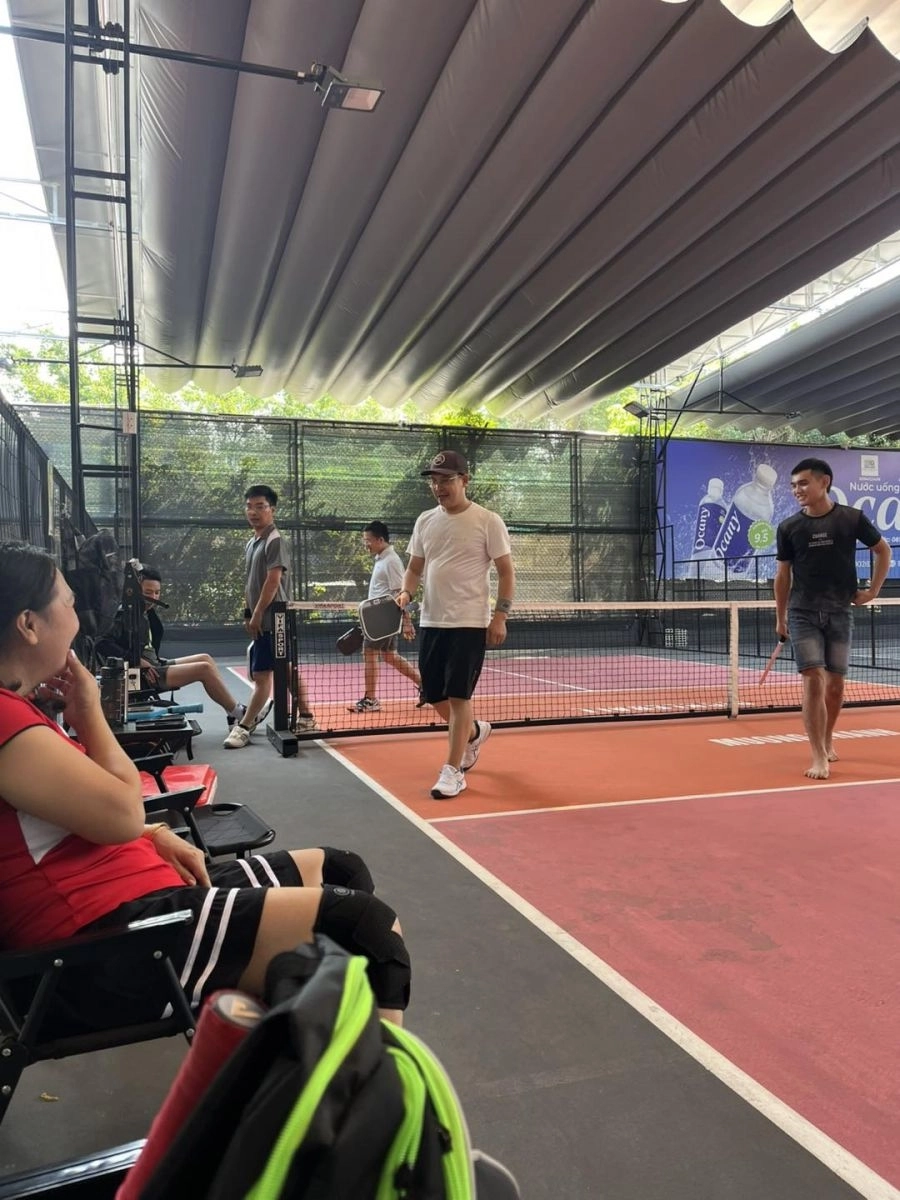 Tiện ích tại sân pickleball Mường Thanh Xa La