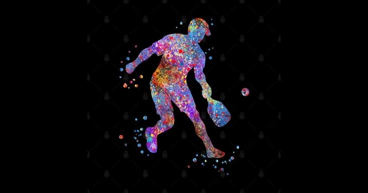 Hình ảnh pickleball wallpaper 3D đẹp
