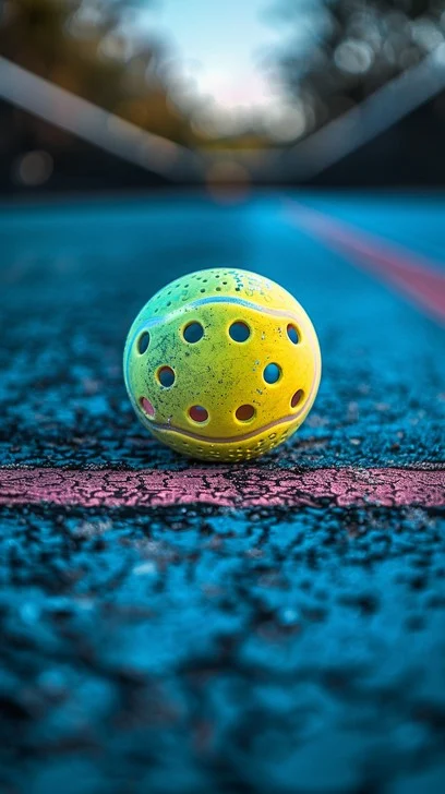 Hình ảnh pickleball trên điện thoại